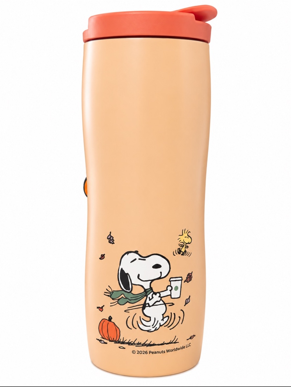 Starbucks x Peanuts Snoopy Woodstock Fall Tumbler 16oz 2026 Limited Edition🎃